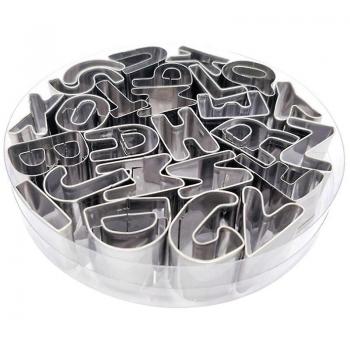 Moules décoratifs pour gâteaux « Alphabet Silver »