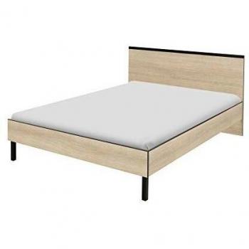 Lit Gami Jakarta 140 X 190 Panneaux de Particules Chêne Noisette