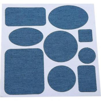 Iron-On Denim Repair Patches Set