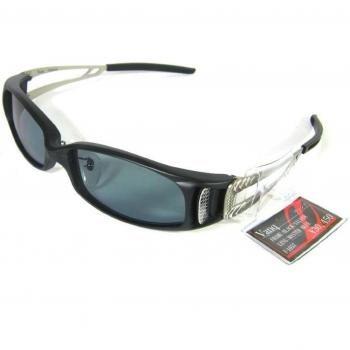 Vanq Polarisierte Angeln Sonnenbrille F-1057 BLK/SILVER