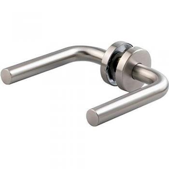 Coppia di stampelle in acciaio inox Bezault con gomito LC1