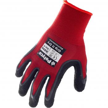 Polyco Sponge Latex Grip It Dry Gloves 4XL