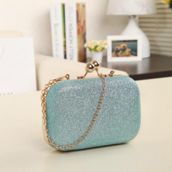Mini bolso redondo de lentejuelas