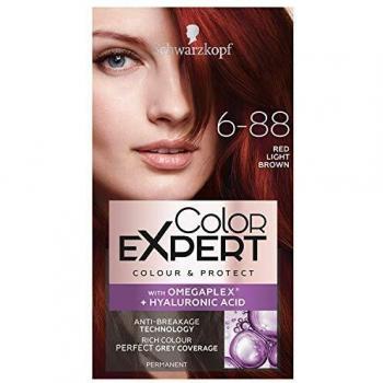 X Schwarzkopf Color Expert With Omega Plex 6-88 Red Light Brown Permanent