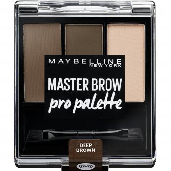 GEMEY MAYBELLINE 4 Brun Foncé Kit Palette à Sourcils