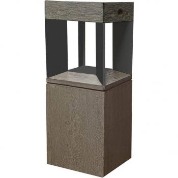 Les Jardins Teckalu Solar Pillar Lamp