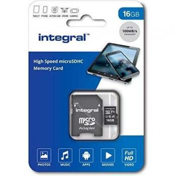 Carte mémoire Integral Micro SDHC V10 16Go