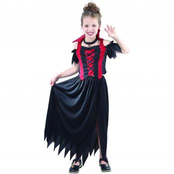 Mädchen Vampir-Kostüm