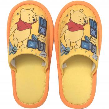 Nippon Pooh Roomy Yellow Slip‑On