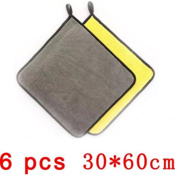 Toalla de microfibra para detalles del coche, 3/6/9 piezas