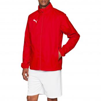 PUMA Herren Sport Regenjacke, Puma Rot-Puma Weiß, XXL