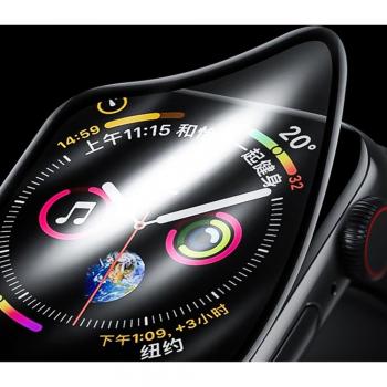 Ultra High Definition Screen Protector for Apple Watch Series 5/4, 44mm, 3D Anti-Scratch & Bubble Free