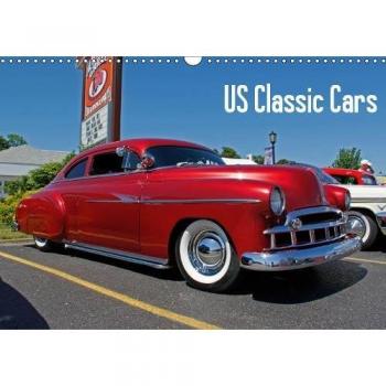 Calvendo Technology US Classic Cars (Wall Calendar 2019 DIN A3 Landscape)