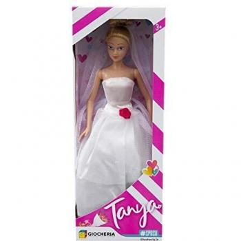 Kleine GIOCHERIA “Tanya Sposa” Puppe – 30 cm Höhe