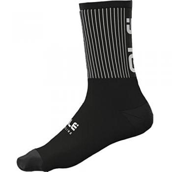 Calzini invernali unisex Alé Fence PrimaLoft neri e bianchi
