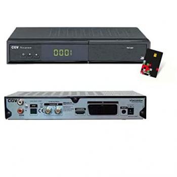 CGV Sat HD W5 Récepteur TNT avec Carte TNTSAT