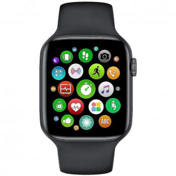 W26+ Montre Intelligente 42/44mm Modèle 2021 Noir Waterproof