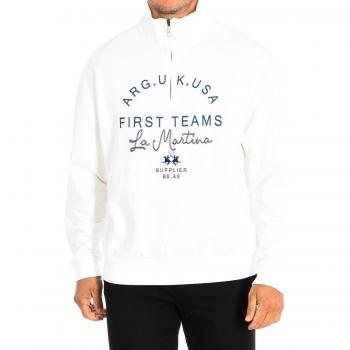 La Martina TMF600-FP220 Men's Zip-Up Sweatshirt
