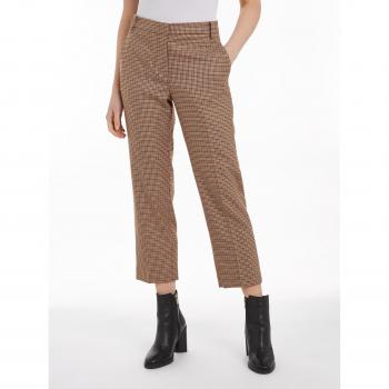 Tommy Hilfiger Karomuster Stoffhose