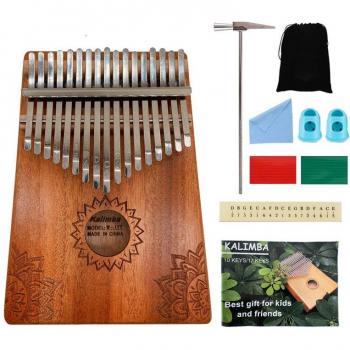 Anfängerfreundliches Kalimba Set mit Anleitung