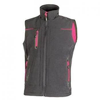 Gilet soft shell Universe Grey Fucsia tg. s