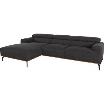 PLACES OF STYLE Ecksofa Performance in Charcoal