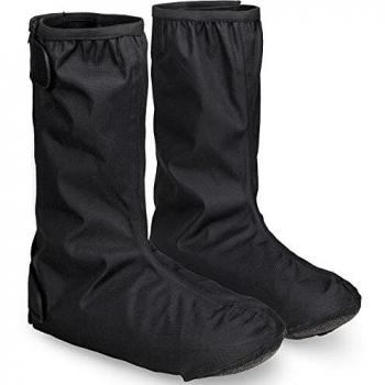 GripGrab Unisex – Erwachsene Dryfoot 2nd Edition Fahrrad Regenüberschuhe, Schwarz, S