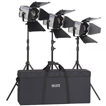 Professionelles Hedler LED1000 Triple Kit Beleuchtungsset