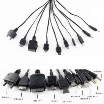 Câble USB 10 en 1 pour iPod et téléphones