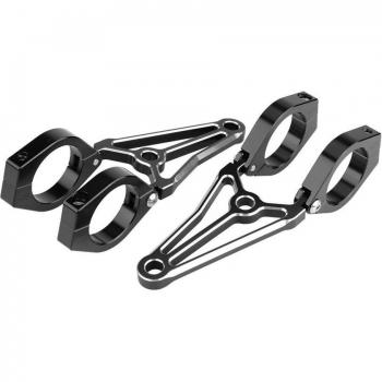 41mm Black Motorcycle Headlight Bracket for Harley and Yamaha