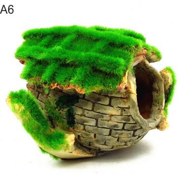 Resin Fish Tank Landscaping Decor