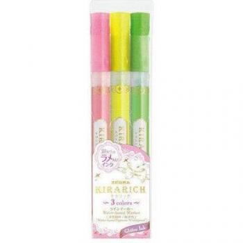 Japan Zebra KIRARICH Perlenstift 3/5 Farben WKS18 für Schüler Schreibwaren