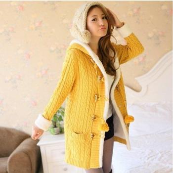 Hooded Maternity Cardigan