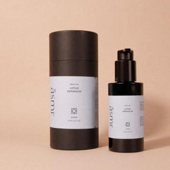 Essentielles Lotus‑Geranium Körperöl