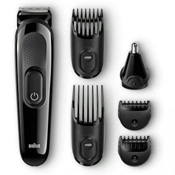 Braun Precision Trimmer with UK 2-Pin Bathroom Plug