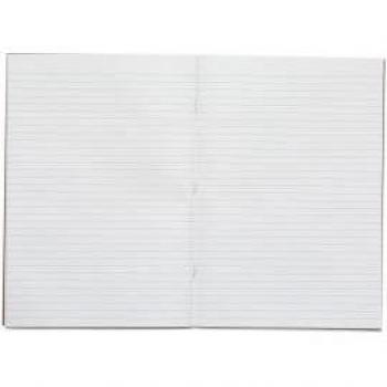 A4 Rhino Feint Ruled Red Notebook with 48 Pages (Pack of 100)