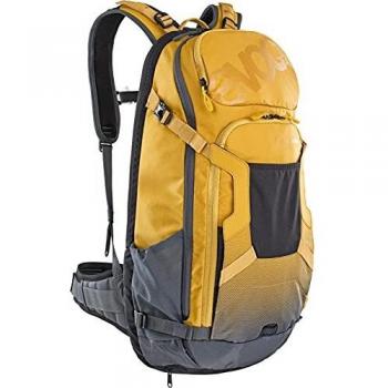 Evoc Fr Trail E-ride Protector Backpack Clay Yellow/Carbon Grey M/L