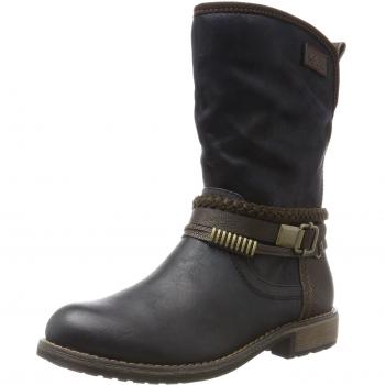 S.Oliver Damen Stiefel, 25462, Navy Comb., 41 EU