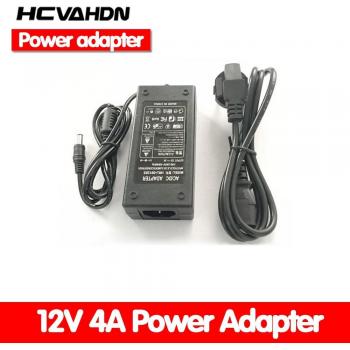 Adaptador CC 12V 4A 48W con Dimensiones 100x240 mm