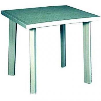Table Polypropylène Blanche 80x80 cm