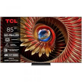 TCL QD Mini LED 85C89K 215 cm 4K UHD 2025 Aluminium brossé