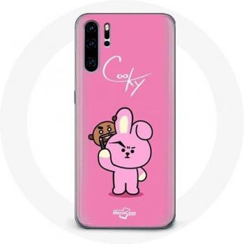 BTS Bangtan Sonyeondan BT21 Shooky Suga Cooky Jungkook Hülle für Huawei P30