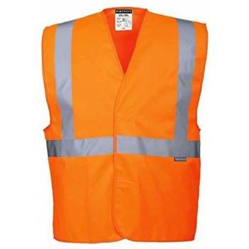 Set di Gilet Arancione L/XL Alta Visibilità