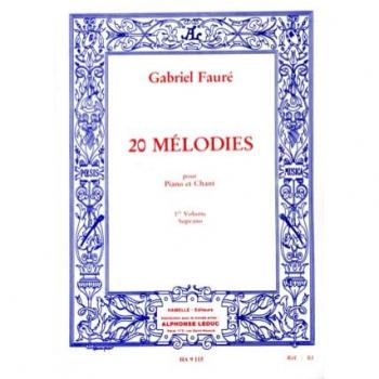 20 Mélodies pour Soprano