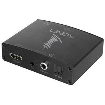 Lindy Extracteur Audio HDMI 4K 3.5mm Stéréo Analogique