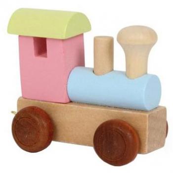 Buchstabenzug Lokomotive Multicolore