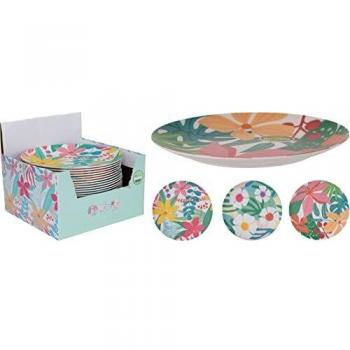 Cheerful Bloom Melamine Plate