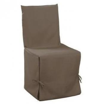 Housse de chaise avec nouettes