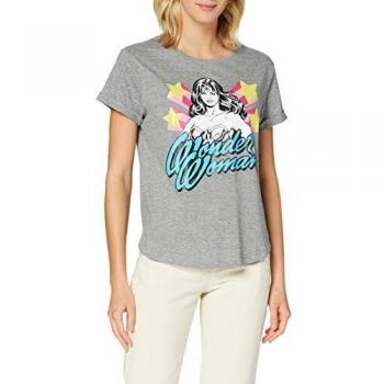 Camiseta WW Stance de DC Comics, Mujer Maravilla, Gris (Graphite Heather Grh)
