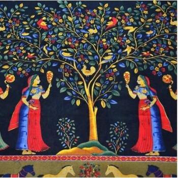 Tela Acolchada de Algodón y Lino 100x145cm
